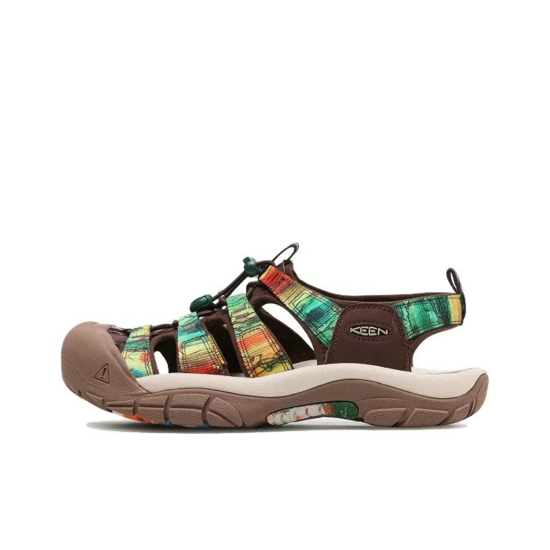 KEEN Newport Retro Slip Resistant And Breathable River Trekking Shoes Men's Brown-0