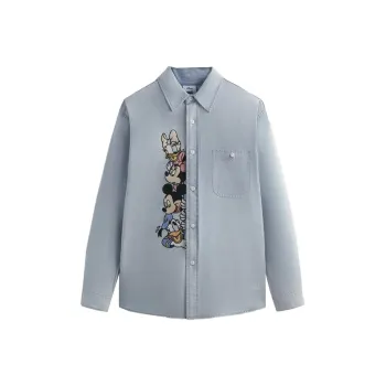 KITH X Disney Mickey & Friends Chambray Apollo Shirt