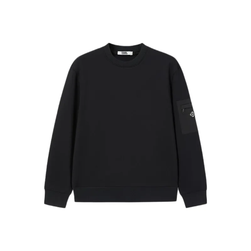 KARL LAGERFELD FW24 Sweatshirt Men's Black-0