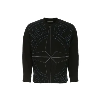 STONE ISLAND Sweaters Men Black