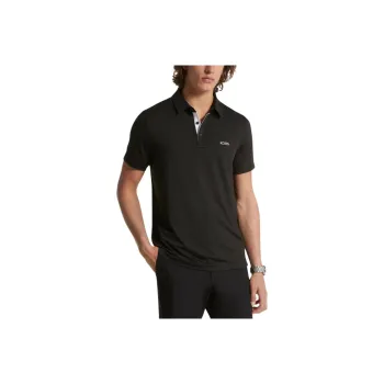 MICHAEL KORS SS24 Polo Shirt Men's Black
