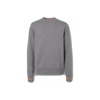 Burberry Sweaters Men Gray