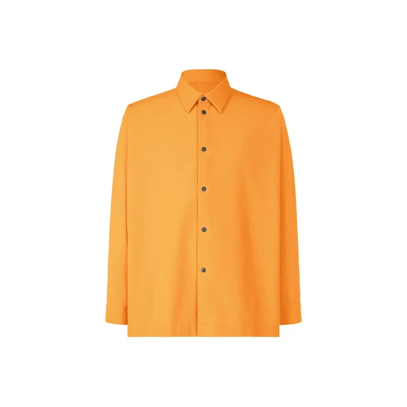Homme Plissé Issey Miyake Verso 1 Point-collar Shirt-0