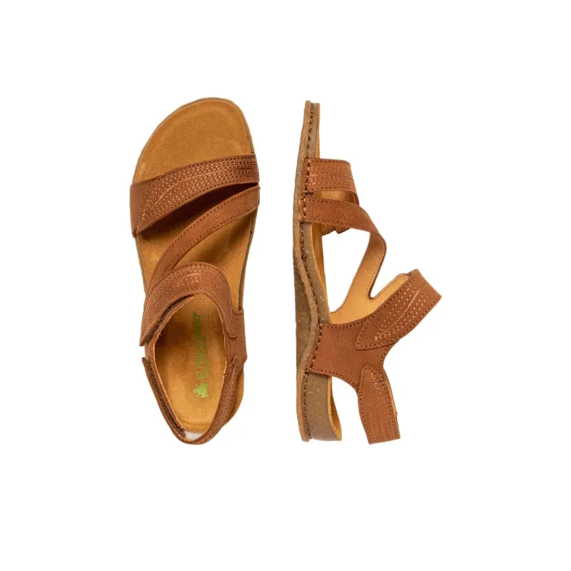 El Naturalista PANGLAO One Strap Sandals Women's Brown-2