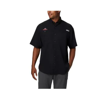 Columbia Men's Collegiate PFG Tamiami™ Shirt Men's Black