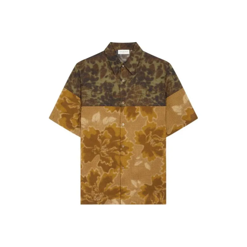 DRIES VAN NOTEN Floral Printed Buttoned Shirt-0