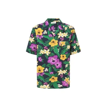 HAZZYS Shirts Men Purple
