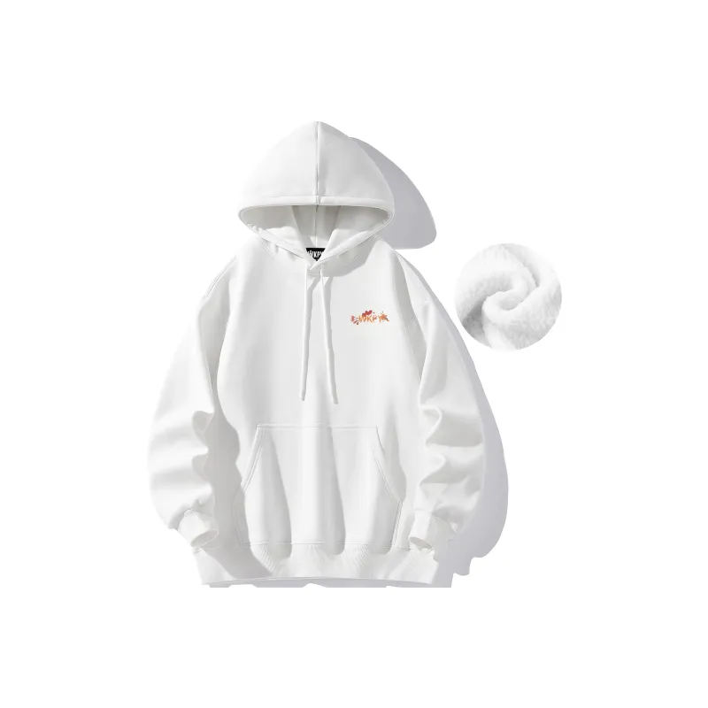 WKPY Fleece Lined Hoodie Unisex Couple's-10