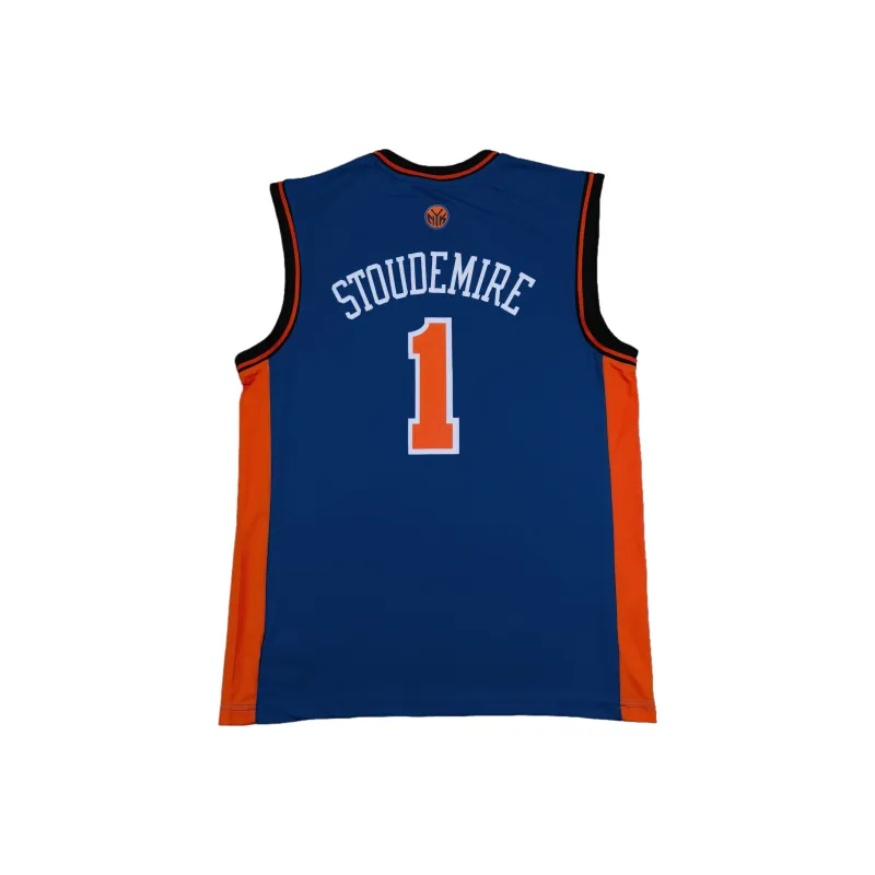 Adidas x NBA New York Knicks Basketball Jersey Men's Blue-1