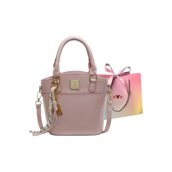 Yalu PU Handbag Regular Women's Black/White/Red/Pink