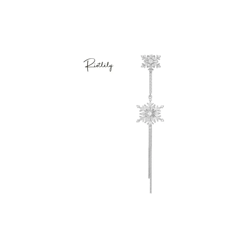 RiotLILY Rhinestone Earrings Women's-2