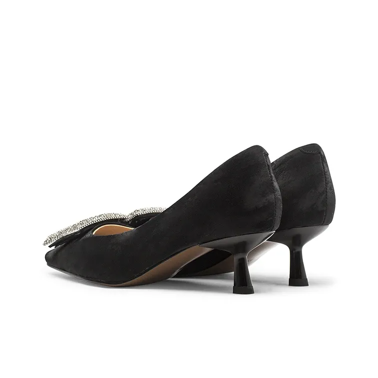 Coup De Foudre Flared Heel High Heels Women's-3