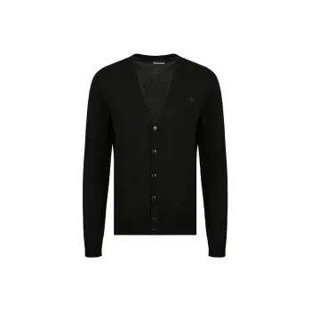 EMPORIO ARMANI Slim Fit Knitwear Men's Black