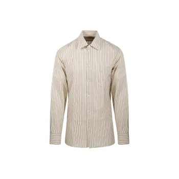 Golden Goose Striped Buttoned Shirt
