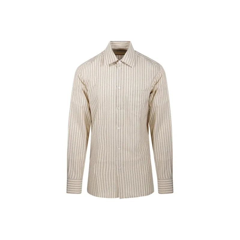 Golden Goose Striped Buttoned Shirt-0