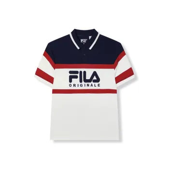 FILA Polo Shirt Men's Cloud White
