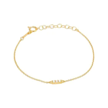 Radiant Stainless Steel Bracelets Women's Gold