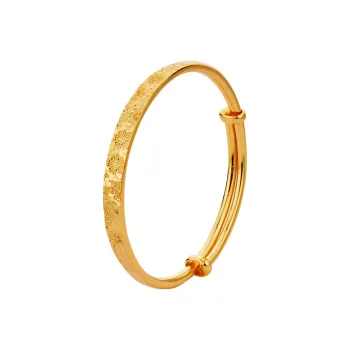 Shunqin Silver Building 999 Fine Silver Bangles Women's
