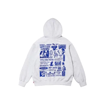 Supreme Wild Embroidered Hooded Sweatshirt