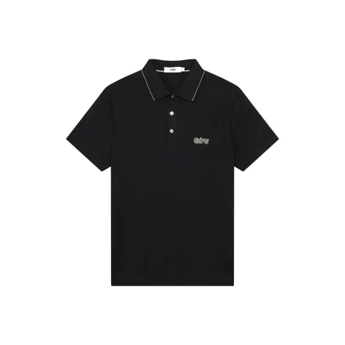 LAXDN Polo Shirt Men's Pitch Black