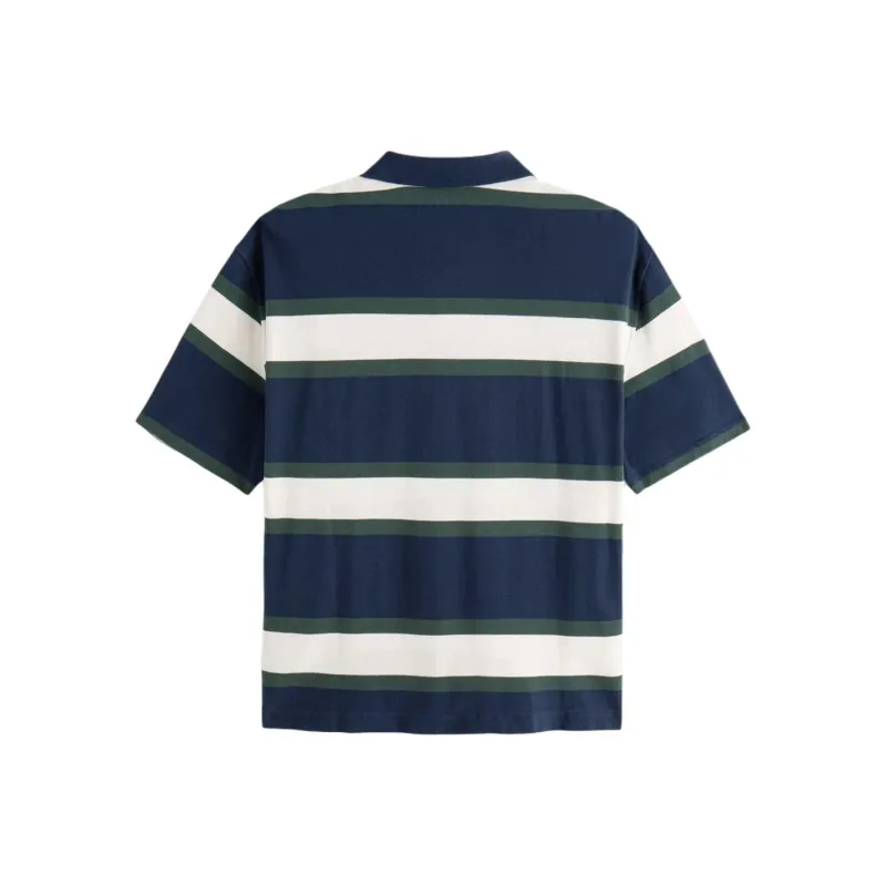 Abercrombie＆Fitch Polo Shirt Men's Navy Blue-1