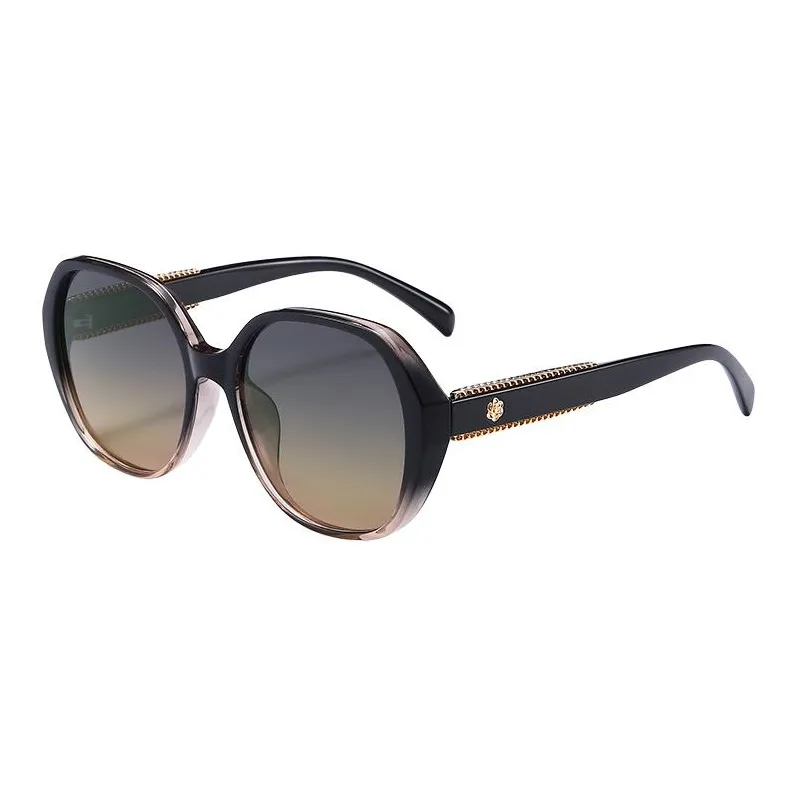 MITHAOL KUSC Metal Irregular Shape Sunglasses Unisex-1