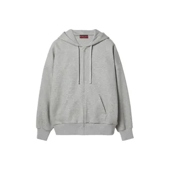 GUCCI Logo embossed Hoodie