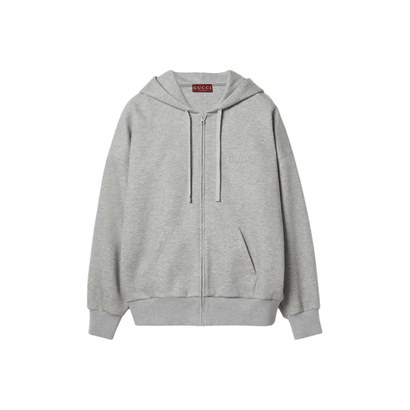 GUCCI Logo embossed Hoodie-0