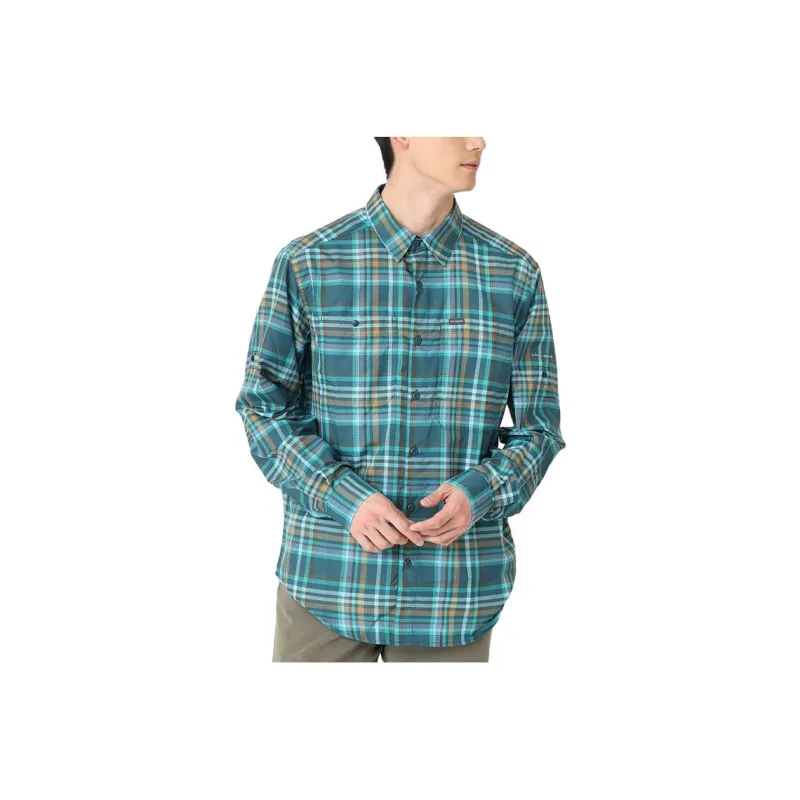 Columbia Shirt Men's Peacock Green-0