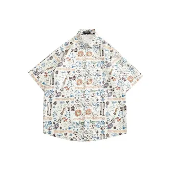 MAURRGOOU Shirts Unisex White