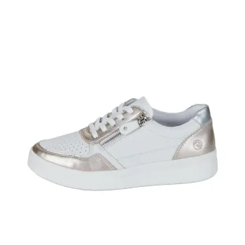 Remonte Low Top Skateboard Shoes Women's White Gold