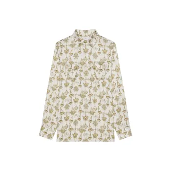 Givenchy Chandelier Printed Long Sleeved Shirt