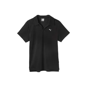 PUMA PILE OPEN Polo Shirt Men's Black