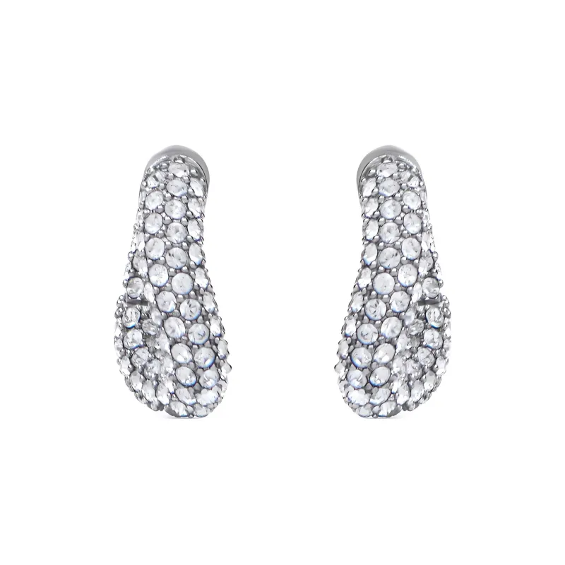 Balenciaga Loop Dot Hoop Earrings-1