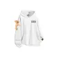 White (Fleece-Lined and Thickened)