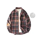 Red Plaid, Fleece-Lined
