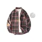 Red Plaid, Fleece-Lined