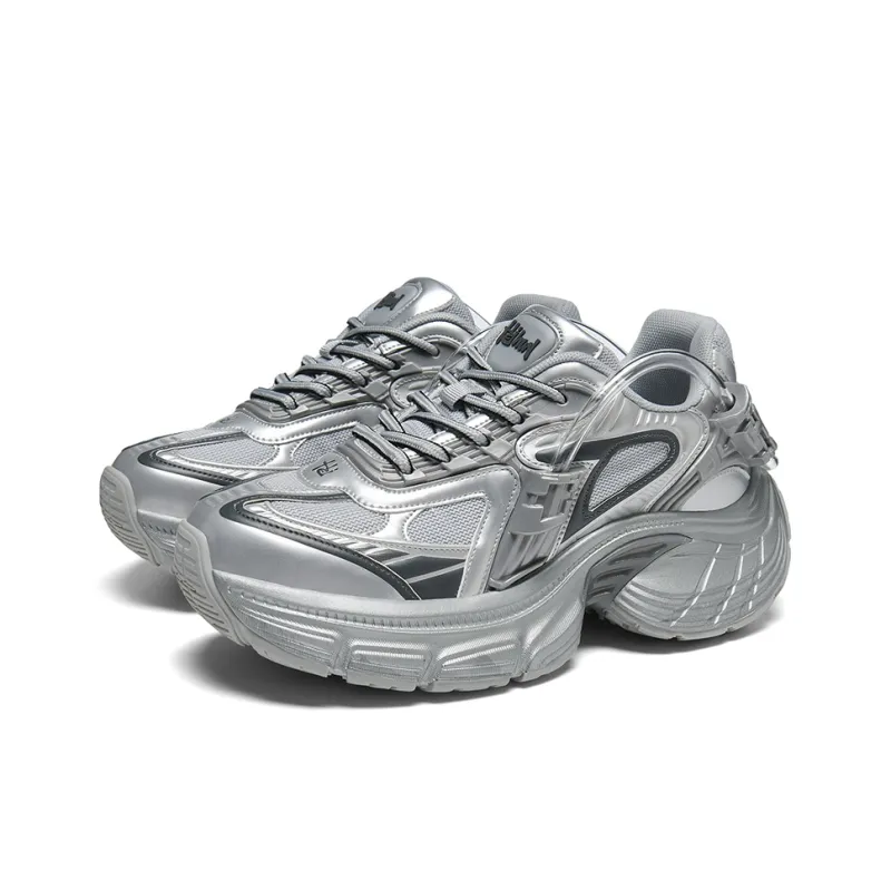 JANECO Slip Resistant, Abrasion Resistant, Breathable Low Top Chunky Sneakers Unisex-14