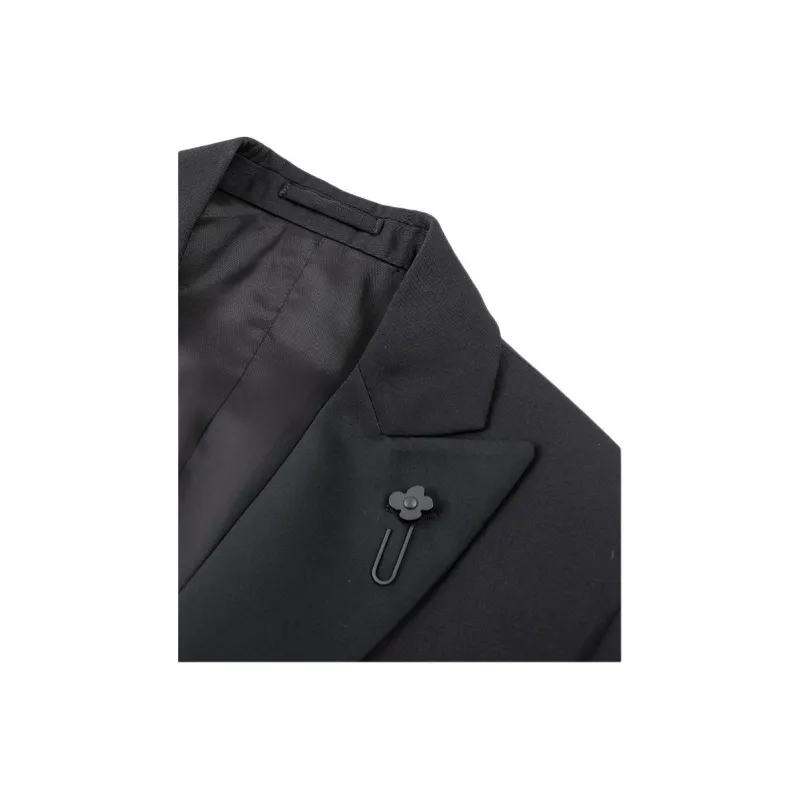 LARDINI Business Suits Men's Black-2