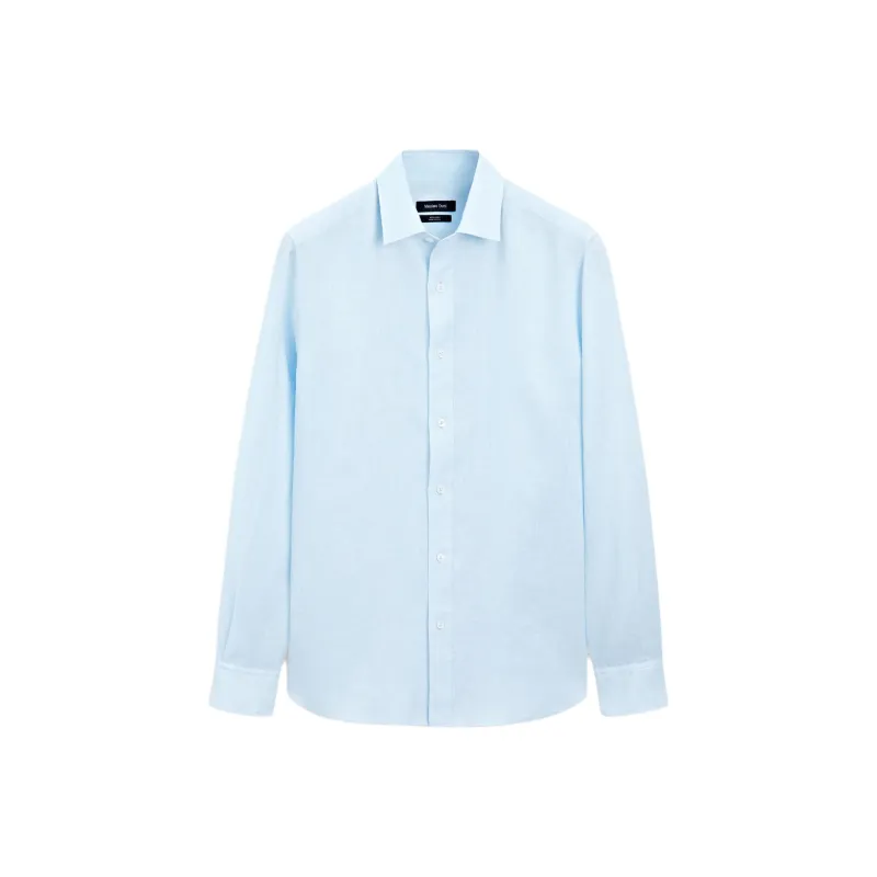 Massimo Dutti Shirt Men's Light Blue-0