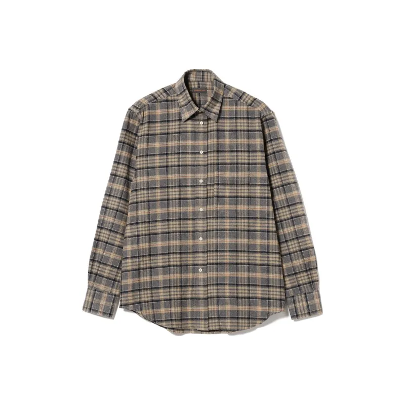 Beams F BERNARDO GIUSTI Shirt Men's Brown-0