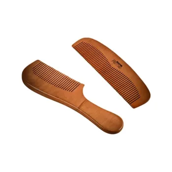 RIMEI Natural Mahogany Comb Massage