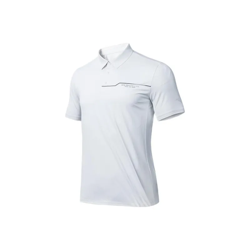 Anta Comprehensive Training Collection Lifestyle Collection Polo Shirt Men's Breeze Gray-0