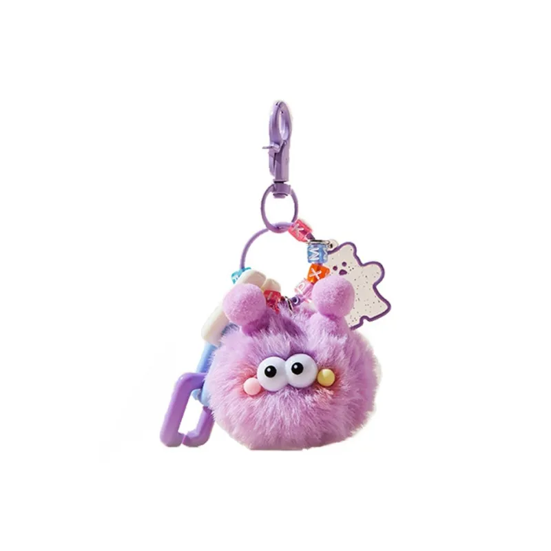 J&KINGLAY Plush Keychains Unisex-12