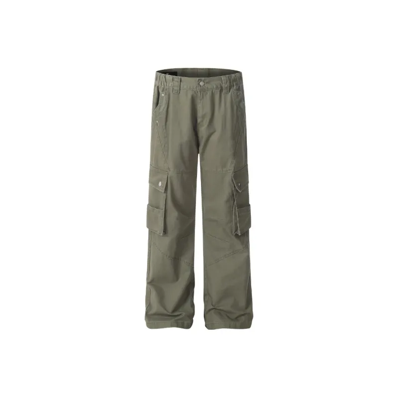 PAINT STAIN Trendy Versatile Cargo Pants Unisex-9
