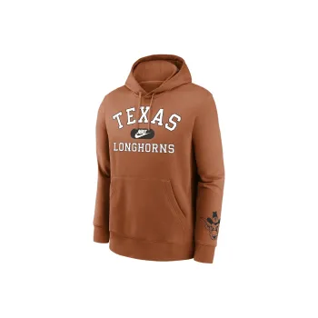 Nike Texas Longhorns Legacy Club Foundational Men's Nike College Pullover Hoodie