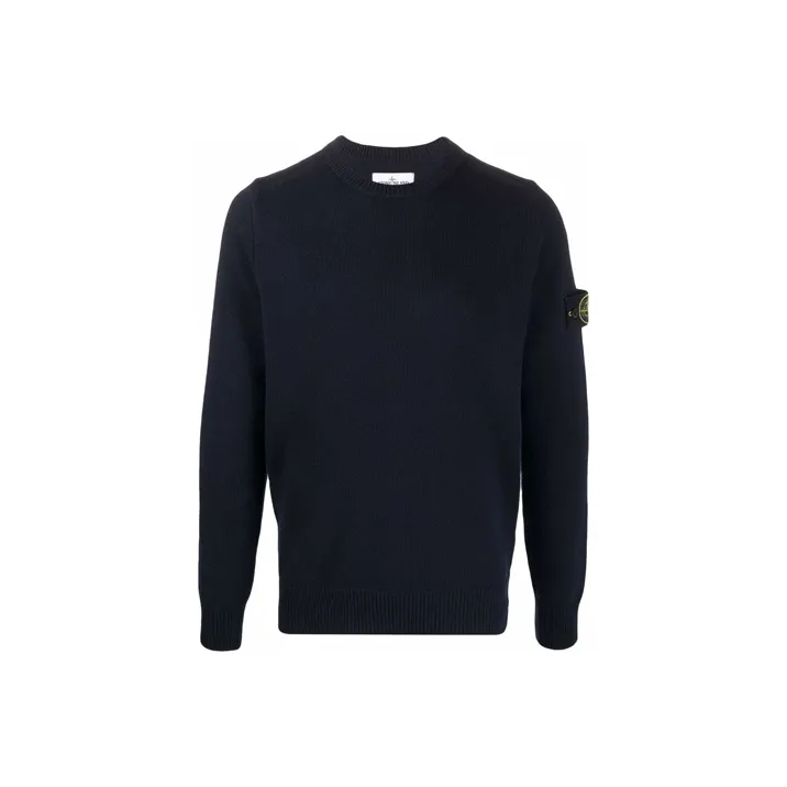 STONE ISLAND Sweaters Men Navy Blue-0