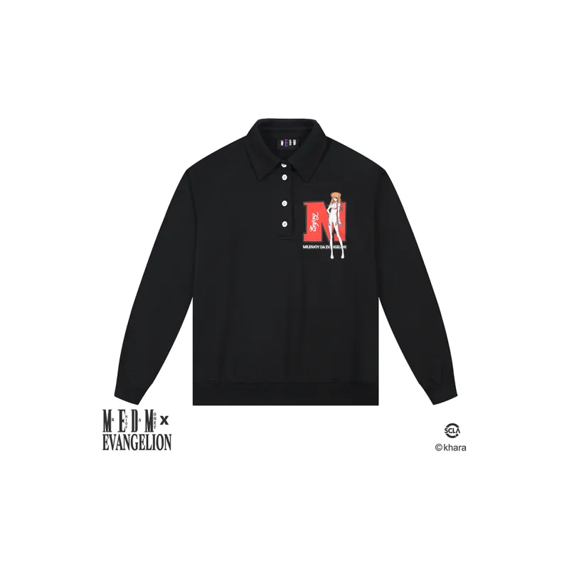 MR.ENJOYDA MONEY MEDM X EVA Collaboration Polo Shirts Unisex-0