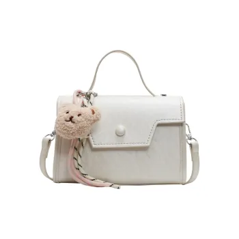 XIANGSU PU Handbag Women's White/Silver/Black/Yellow/Pink