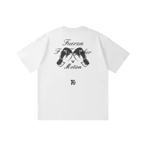 FUERZA Drop Shoulder Sleeve T Shirt Unisex